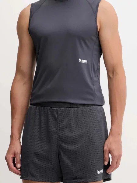 Sportovní šortky Hummel šedá