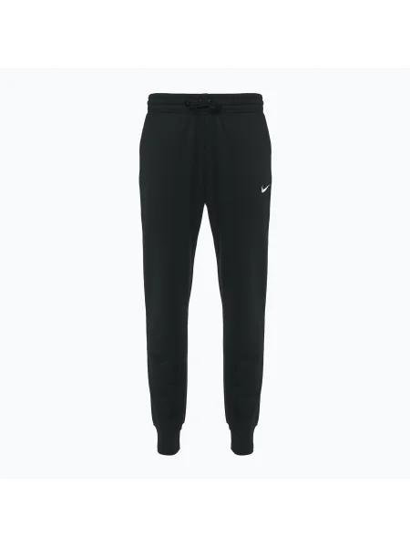 Pantaloni pentru femei Nike Sportswear Phoenix Fleece Mid-Rise black/sail negru