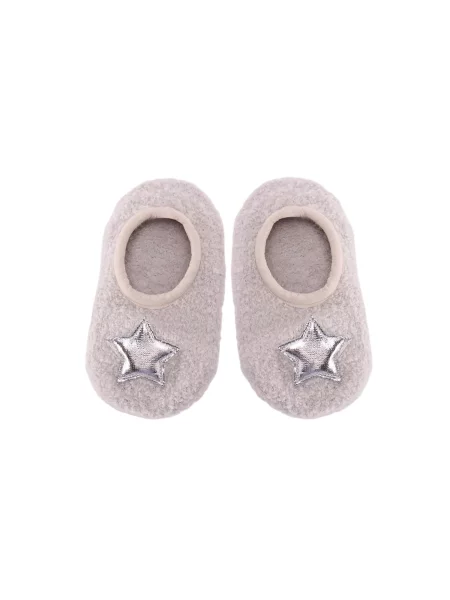 Penti Čarape PENTI Mädchen Stars Hüttensocken svijetlosiva