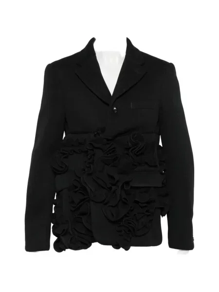 Sacou Comme Des Garcons Homme Plus cu volane negru
