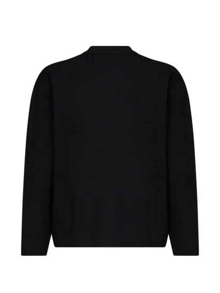Lung tricou polo Hevo negru