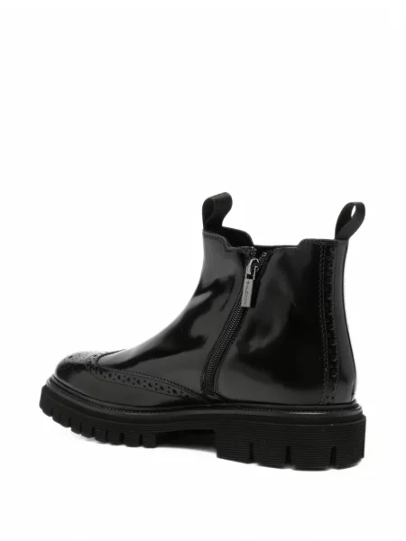 Brogues Baldinini din piele negru