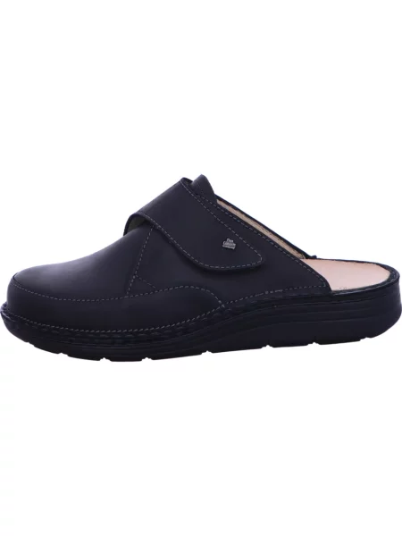 Klapki Finn Comfort skórzane czarne
