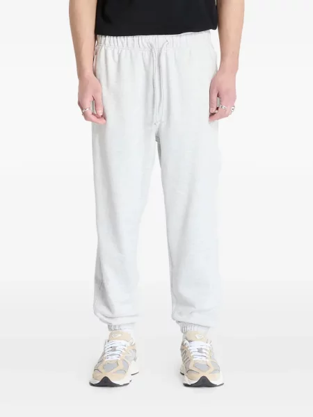 Top sport New Balance cu broderie maro