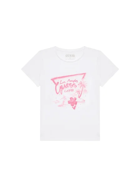 Guess Póló Regular Fit fehér