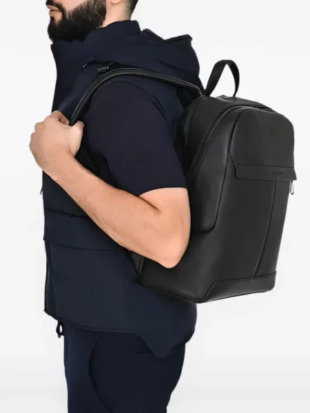 Rucsac Pal Zileri din piele negru