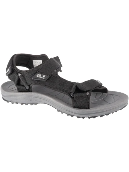 Jack Wolfskin Sandále Wave Breaker M čierna