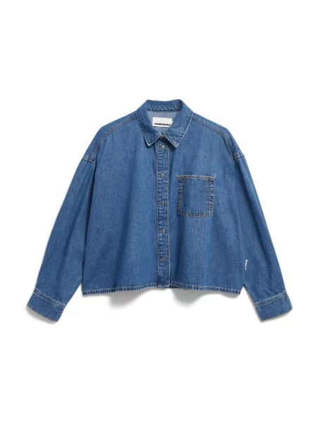ARMEDANGELS Bluză Nalaani denim albastru