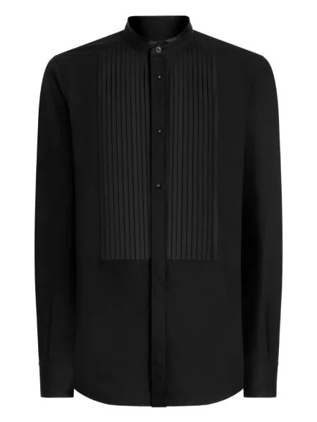 Cămașă Dolce & Gabbana plisată negru
