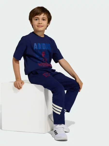 Детские брюки Adidas синие