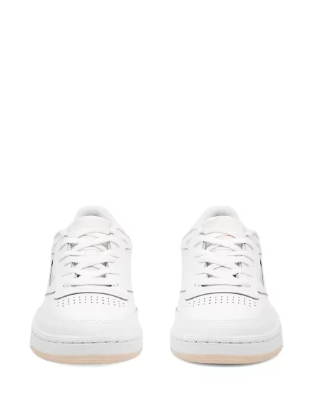 Sneakerși Reebok Club C 85 din piele alb