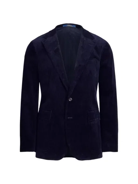 Izolat chiloți Polo Ralph Lauren cu autograf de catifea cord albastru