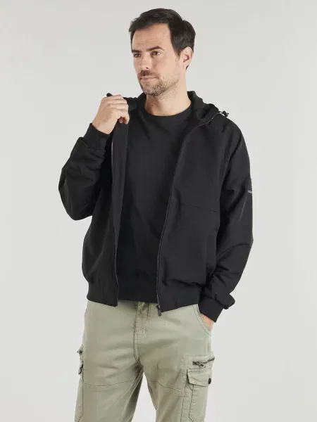 Kapucnis bomberdzseki Jack & Jones fekete