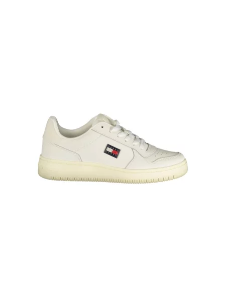 Sneakersy Tommy Hilfiger skórzane białe