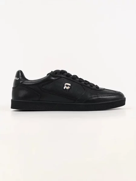 Sneakerși Karl Lagerfeld din piele negru