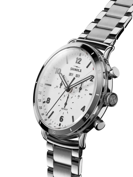 Ceas Shinola alb