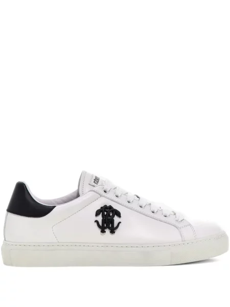 Tenisice Roberto Cavalli sa zmijskim uzorkom bijela