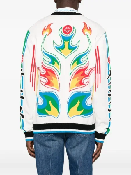Cardigan Casablanca alb