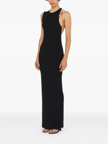 Rochie maxi Christopher Esber de costum negru