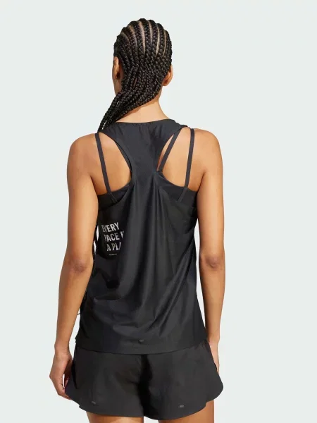 Майка Adidas черная