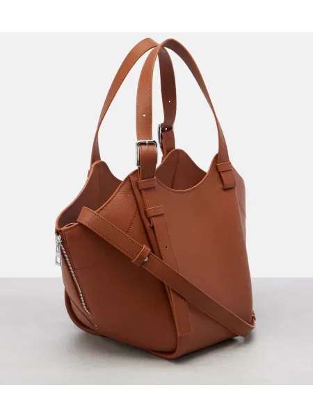 Geantă shopper Loewe din piele maro