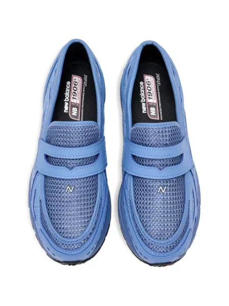 Sneakerși New Balance 327 din piele de căprioară alergare cu broderie alb