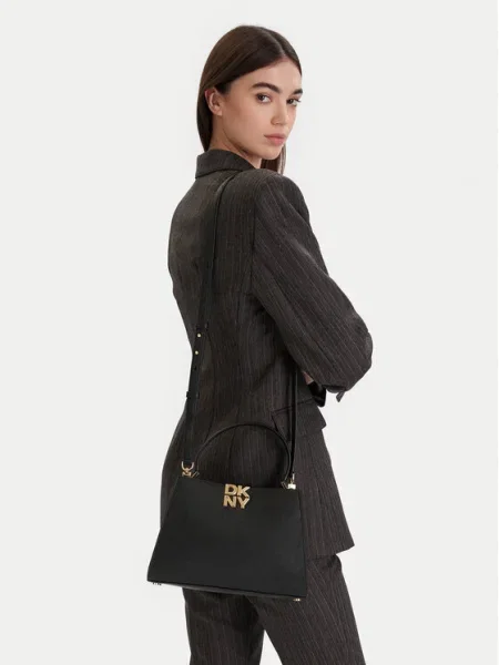 Geantă DKNY Foster negru