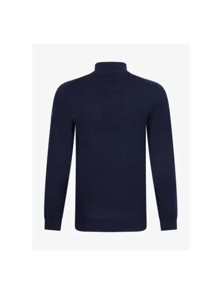 Sweter Cavallaro wełniany niebieski