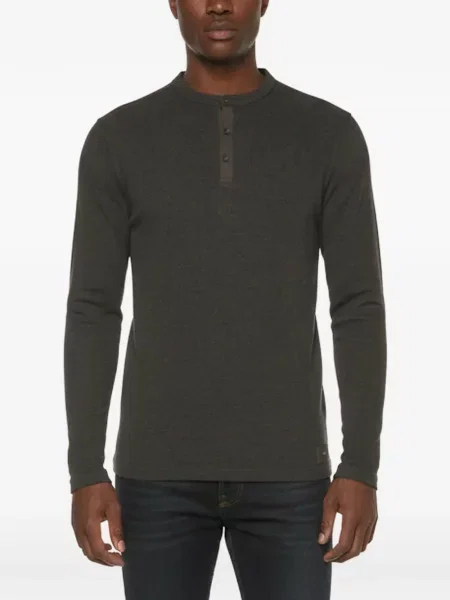 Tricou Allsaints tricotate gri
