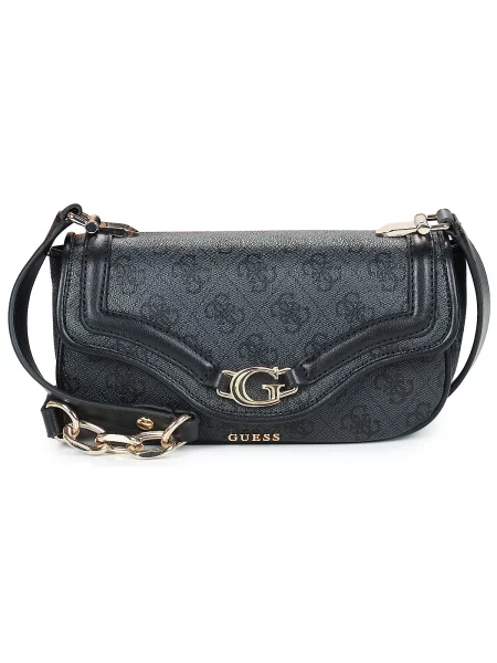Crossbody torbica Guess črna