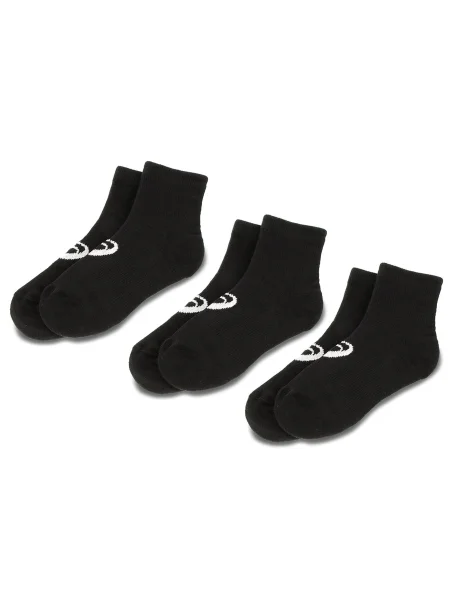 ASICS Quarter futó zokni 3 pár fekete. Méret: EU fekete
