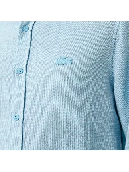 Рубашка Lacoste голубая