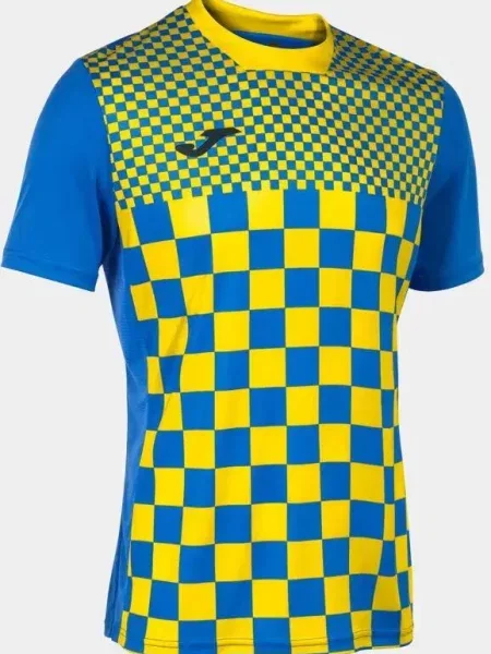 Koszulka sportowa Joma Flag Iii Królewsko-żółty niebieski
