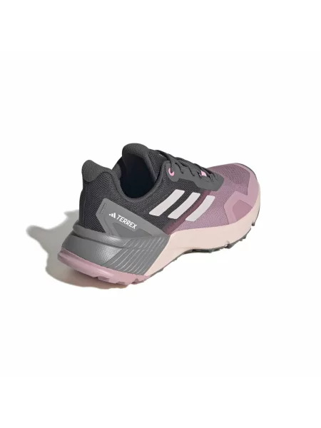 ADIDAS TERREX Poltopánky Soulstride svetlosivá / tmavosivá / svetlofialová