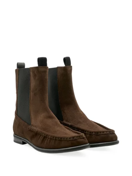 Botine chelsea Lottusse maro