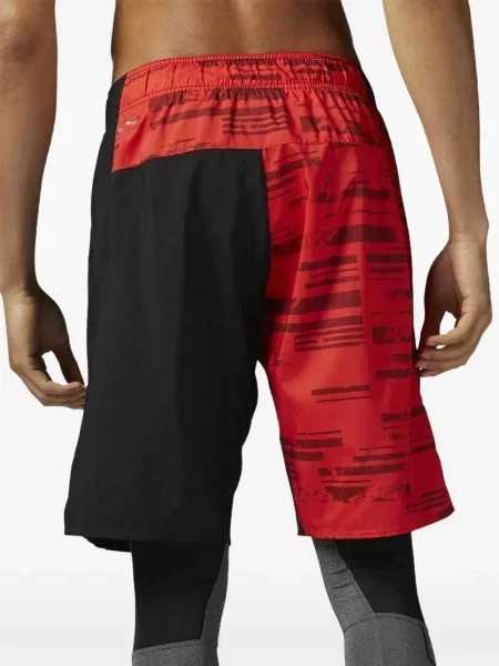 Sală de gimnastică pantaloni scurți Reebok roșu