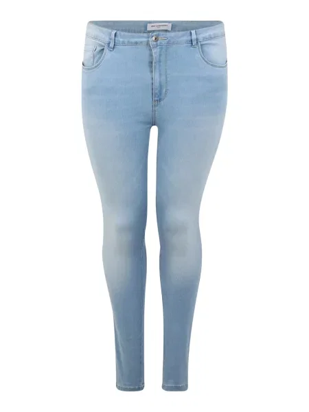 ONLY Carmakoma Jeans AUGUSTA / maro deschis albastru