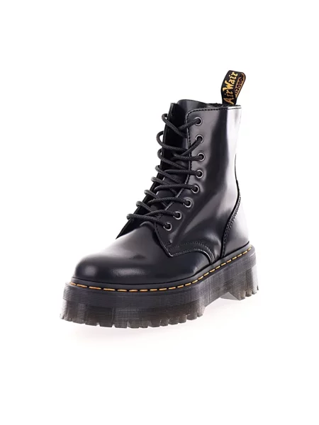 Botki Dr. Martens skórzane retro czarne