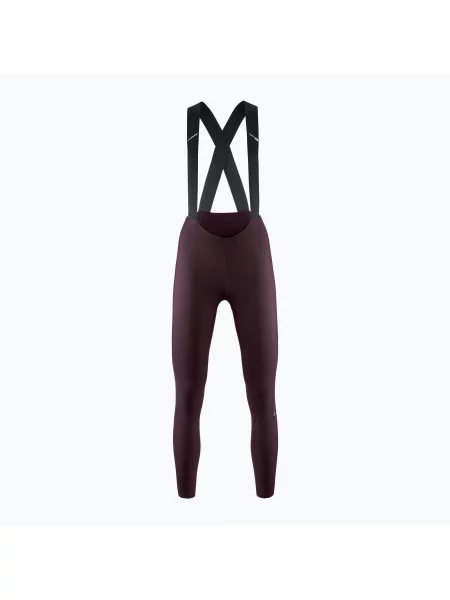 Pantaloni de ciclism pentru femei ASSOS Uma GT Spring Fall Bib Tights mulberry brown maro