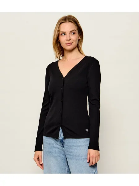 Calvin Klein Jeans Bluză negru