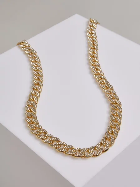 Кристал колие Urban Classics бяло