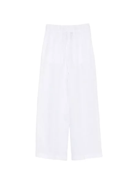 Pantaloni Semicouture alb