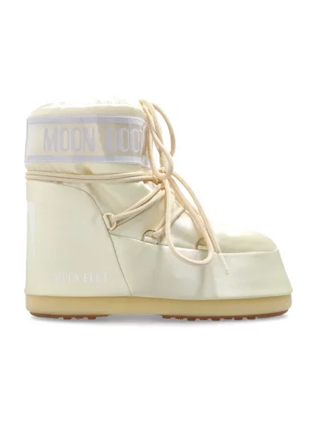 Śniegowce Moon Boot Icon Low Pearly ivory beżowe