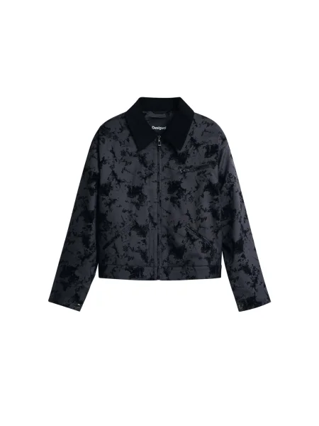 Desigual Geacă de primăvară-toamnă negru