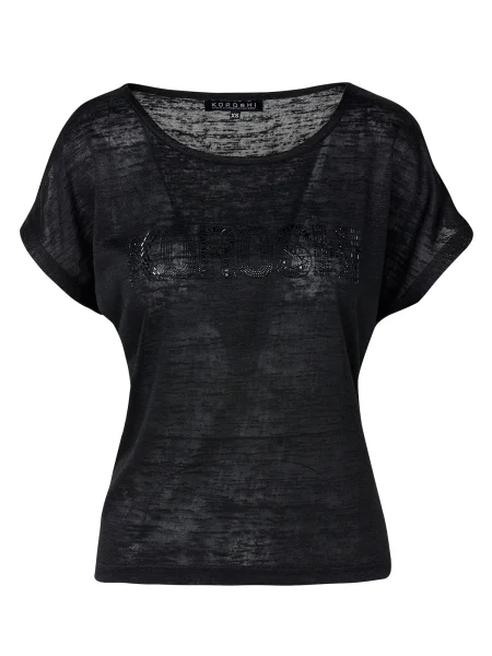 KOROSHI Tricou negru