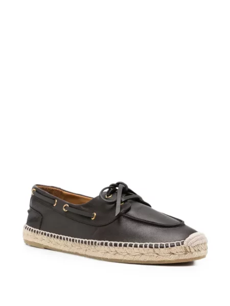 Espadrile Bally din piele maro