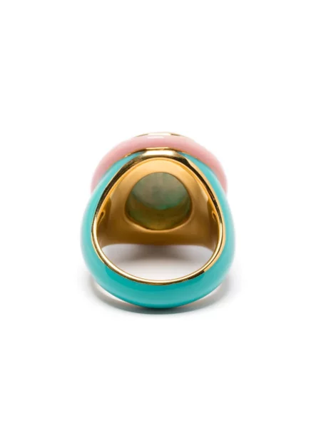 Inel Aurelie Bidermann verde