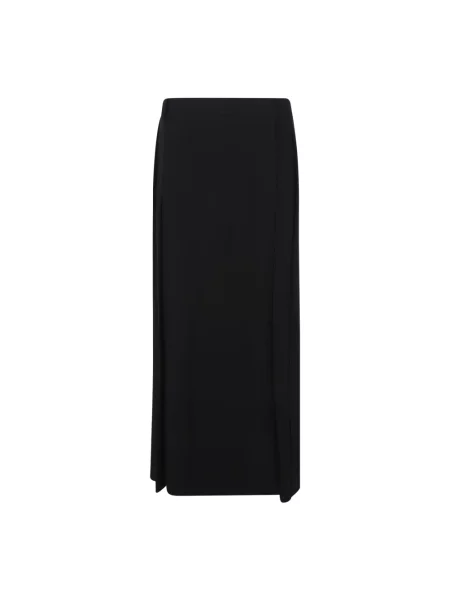 Spódnica plisowana Toteme kopertowa czarna