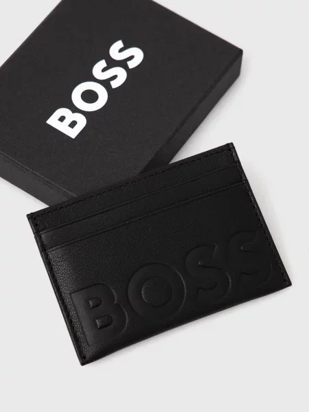 Portofel Boss din piele negru