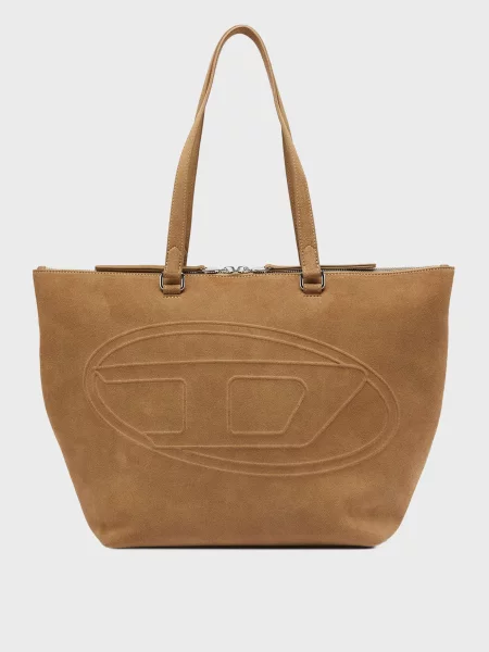 Замшева сумка Diesel коричнева